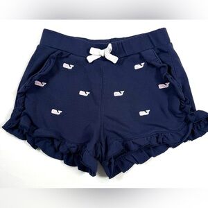 VINEYARD VINES Girls Whale Ruffle Shorts (S 6/6X) Target Collab Summer Casual